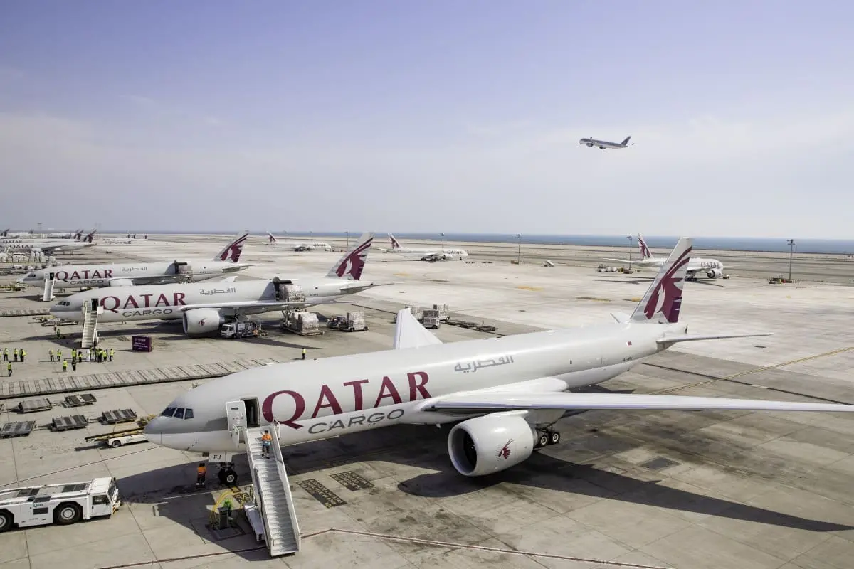 Самолёт авиакомпании Qatar Airways