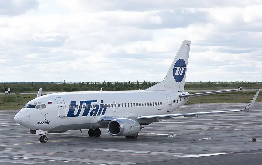 Самолёт авиакомпании UTair